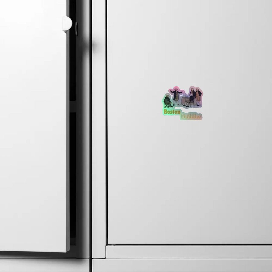 Boston Baddies Holographic Sticker product image (6)