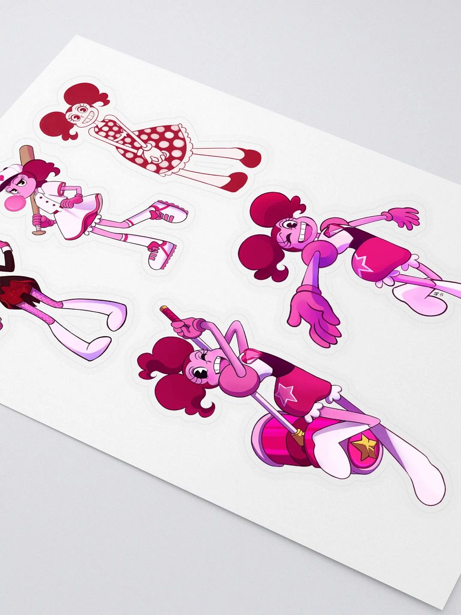 Crystal Gem Spinel Sticker Sheet product image (2)