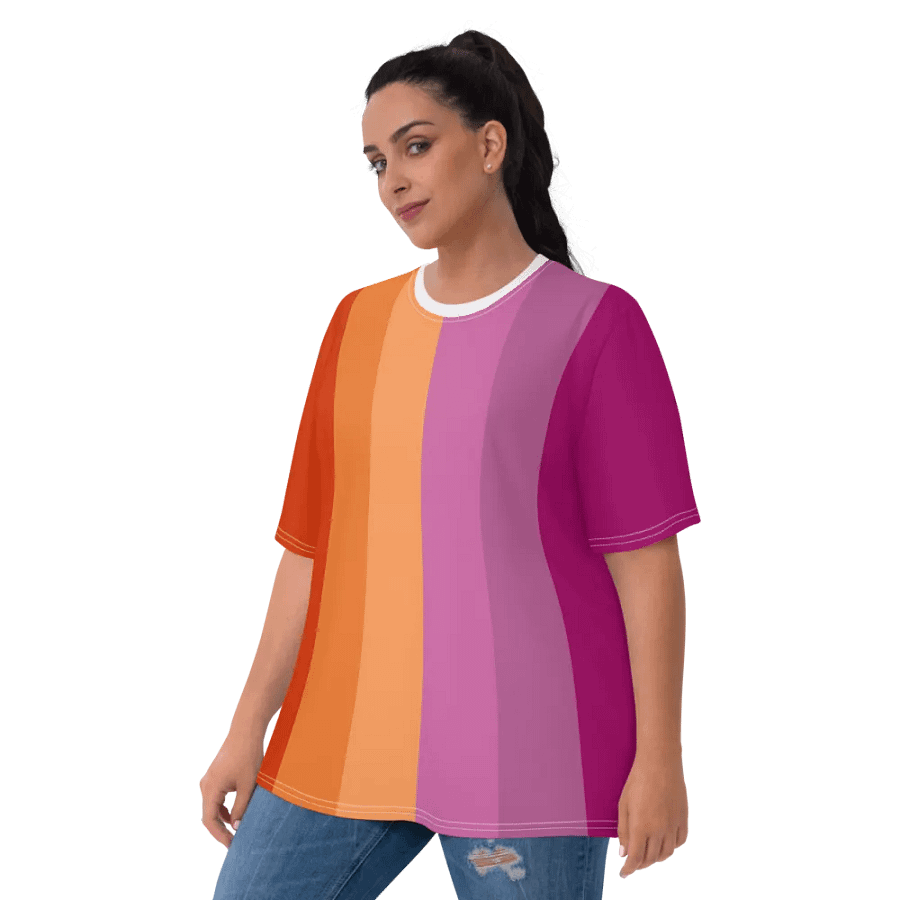 Lesbian Pride Flag - All-Over T-Shirt product image (8)