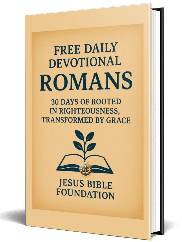 FREE DAILY DEVOTIONAL ROMANS: 30 Days Rooted in Righteousness, Transformed by Grace product image (1)