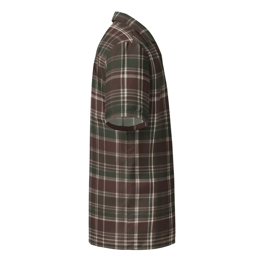 DARK GREEN MAROON PLAID product image (4)