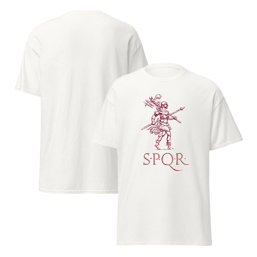 Romulus Ancient Rome's Founder Roman Authentic Art 135 AD, White T-Shirt product image (2)