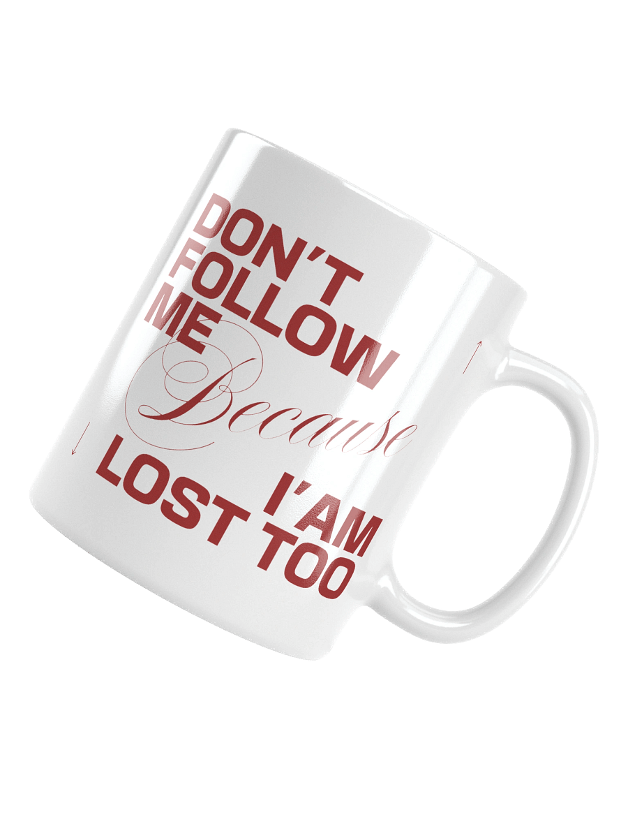Lost | White Glossy Mug product image (5)