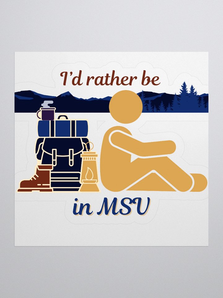 I'd Rather Be Sticker product image (3)