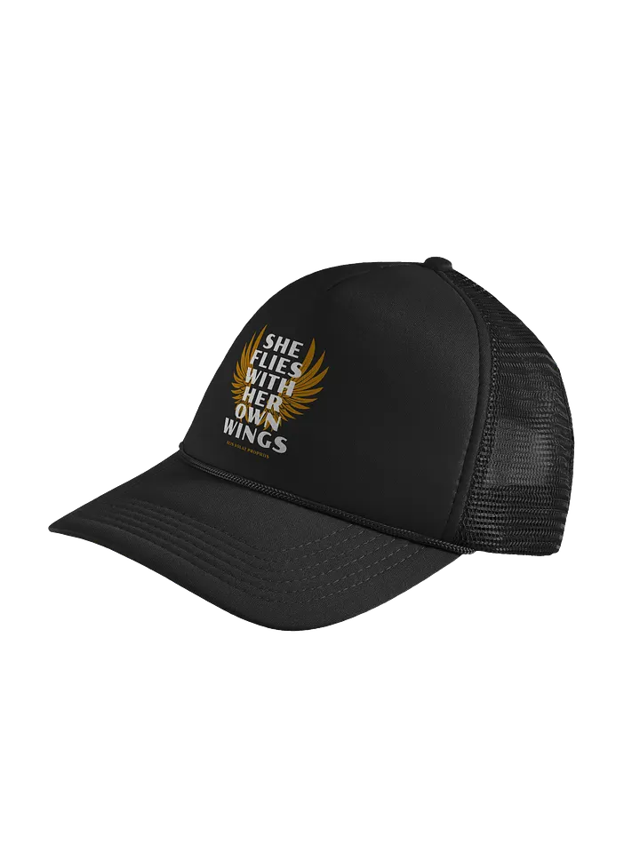 She Flies With Her Own Wings - Foam Trucker Hat product image (2)
