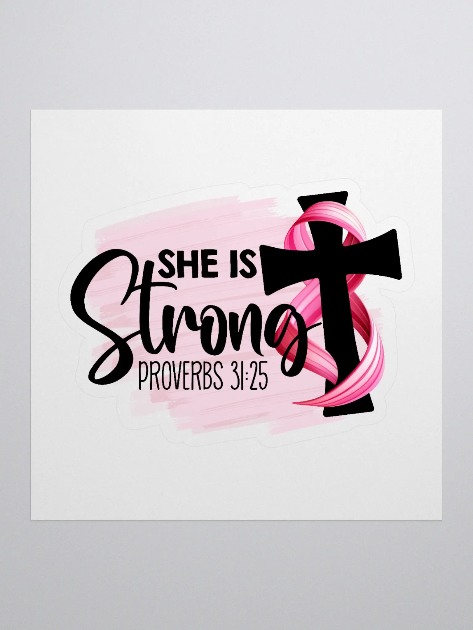 She Is Strong Sticker product image (1)