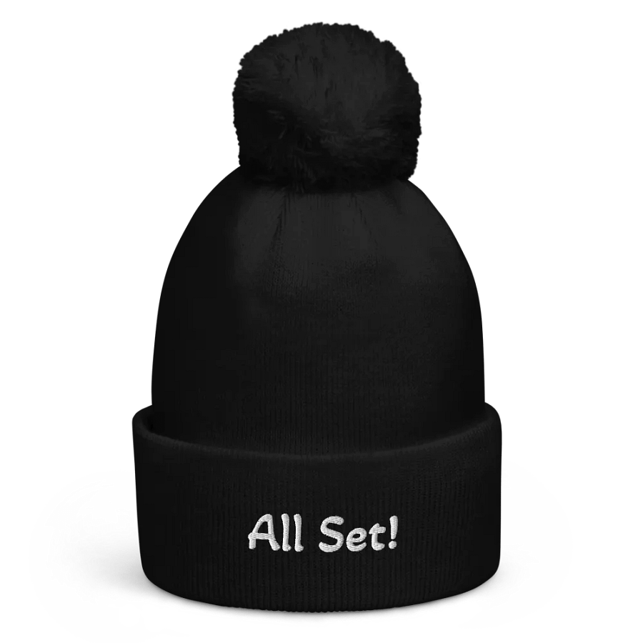 AllSaints Inspired Beechfield Pom-Pom Beanie product image (1)
