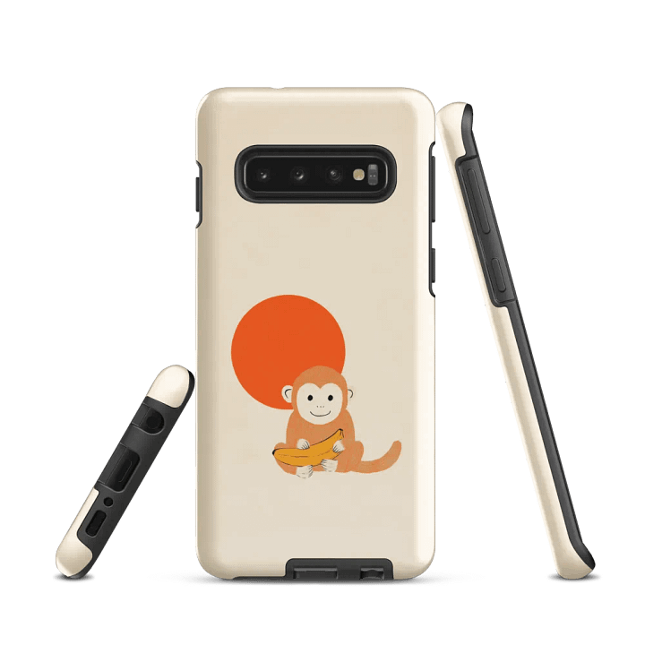 Banana Monkey Tough Case for Samsung® product image (1)