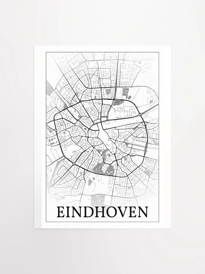 Eindhoven, Netherlands, city map print product image (2)