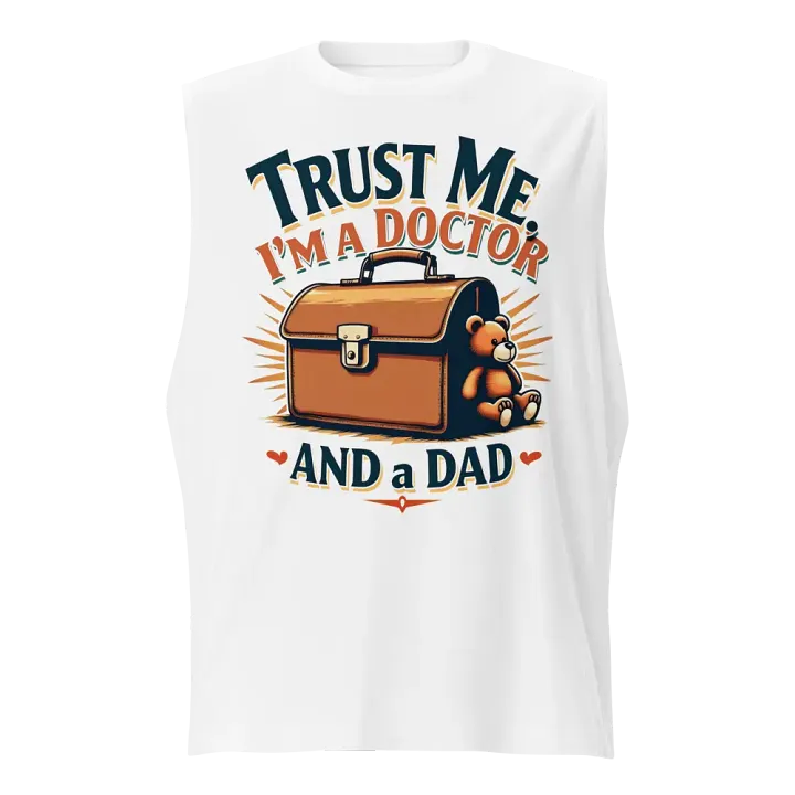 Doctor Dad Vintage Muscle Tank product image (5)