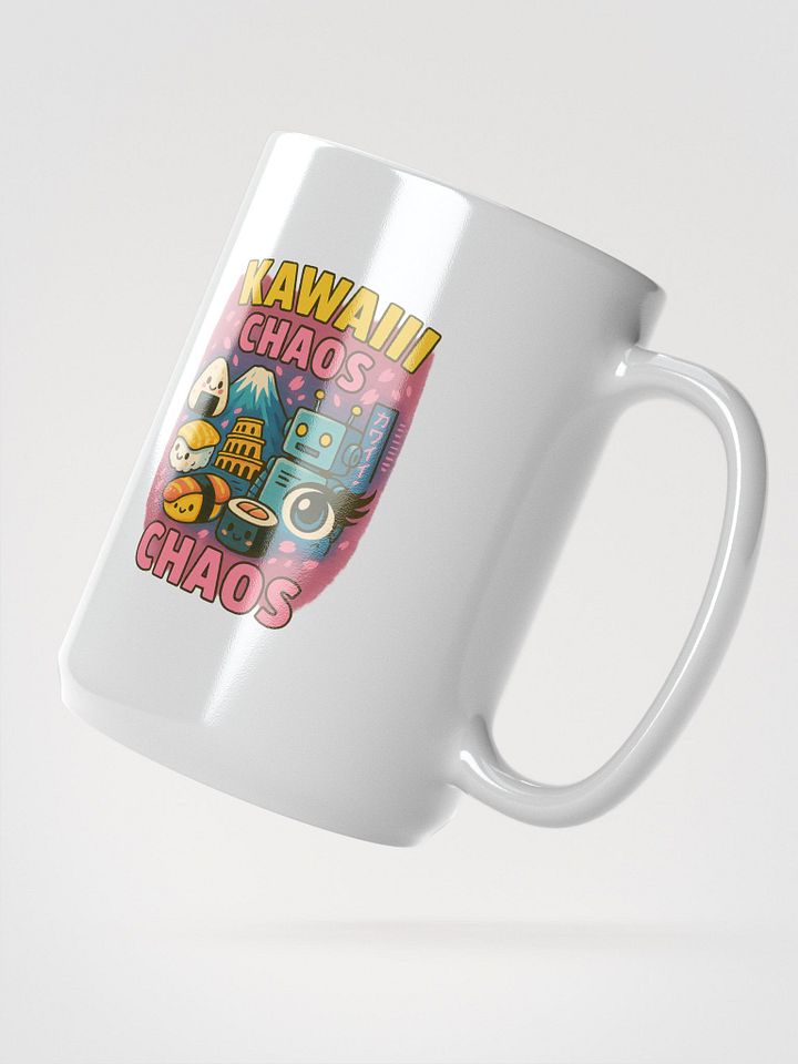 Kawaii.... Chaos White Glossy Mug product image (2)