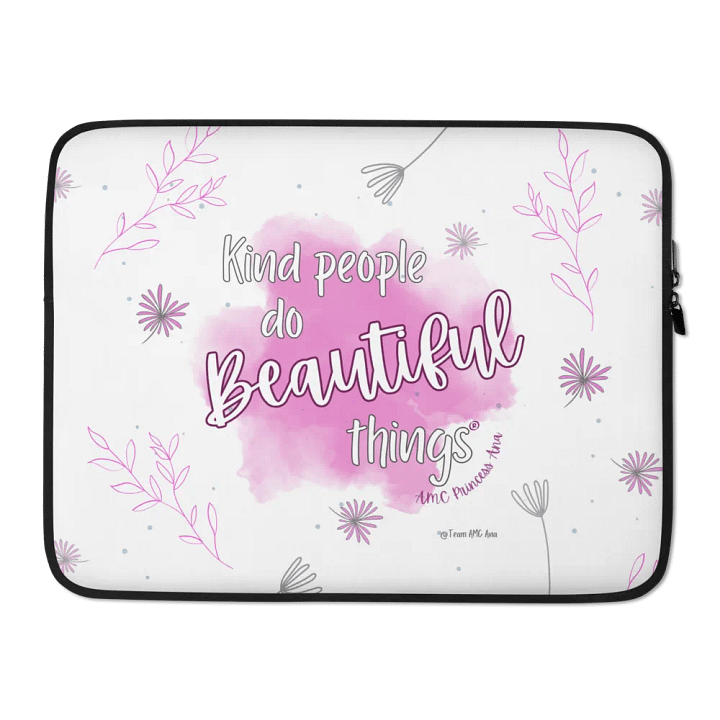 KPDBT - White/Pink Laptop Sleeve product image (2)