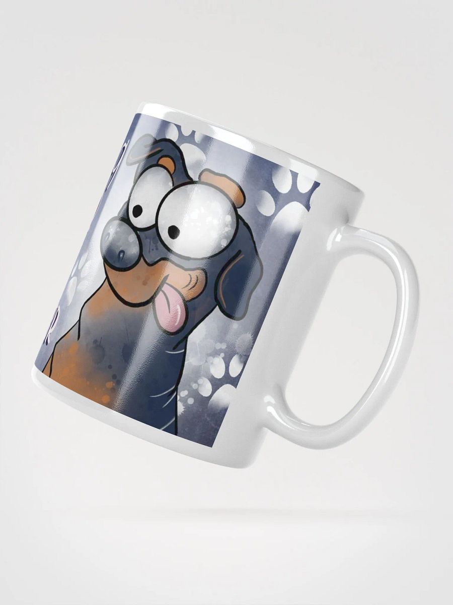 Morning Coffee With My Rottweiler Mug product image (4)