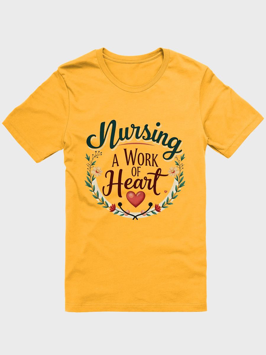 Heartfelt Nursing Wreath T-Shirt product image (2)
