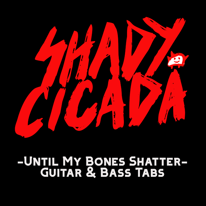 Until My Bones Shatter (Guitar & Bass Tabs) product image (1)