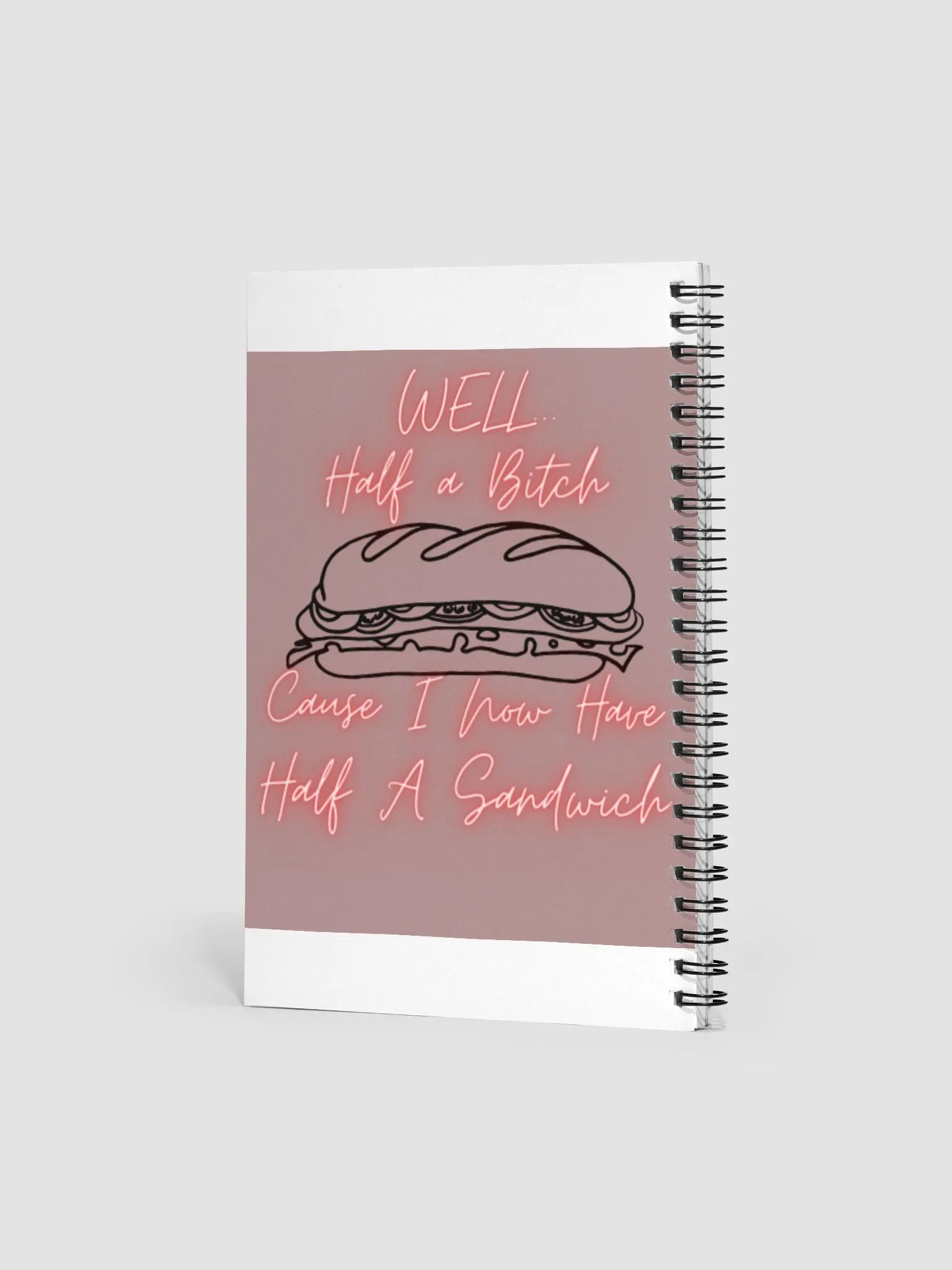 Half of Whole Note book product image (2)
