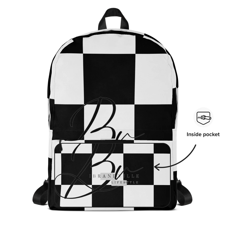 IBVL Checkered Monogram Backpack product image (4)