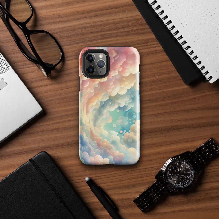 Whimsical Clouds iPhone® Tough Case product image (32)