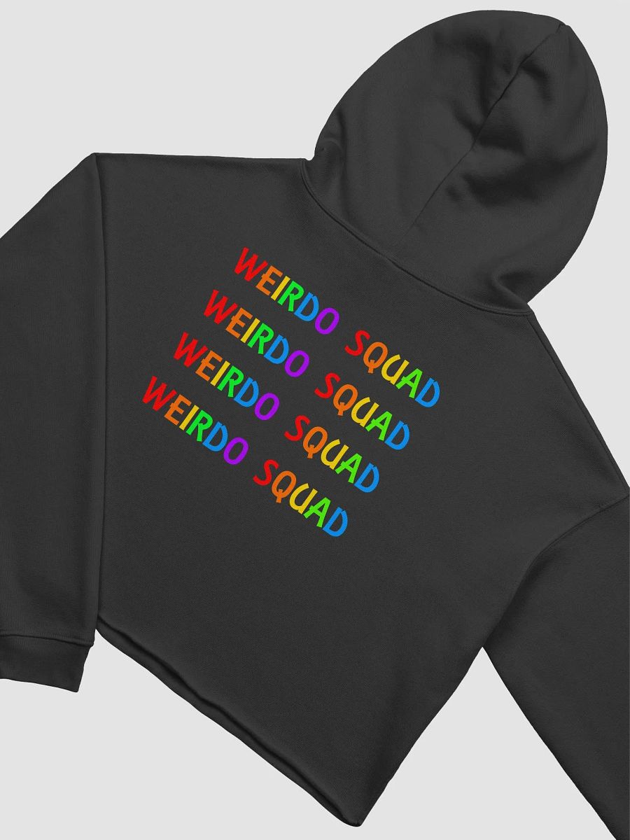 Stay Weird Rainbow - Crop Hoodie product image (4)