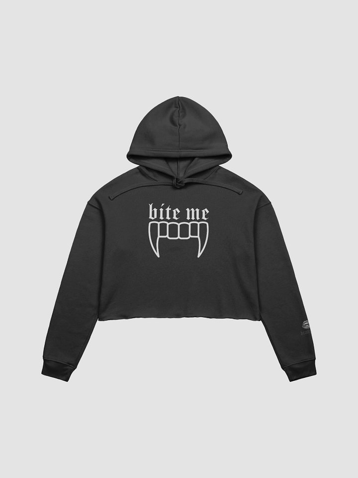 bite me cropped hoodie product image (1)
