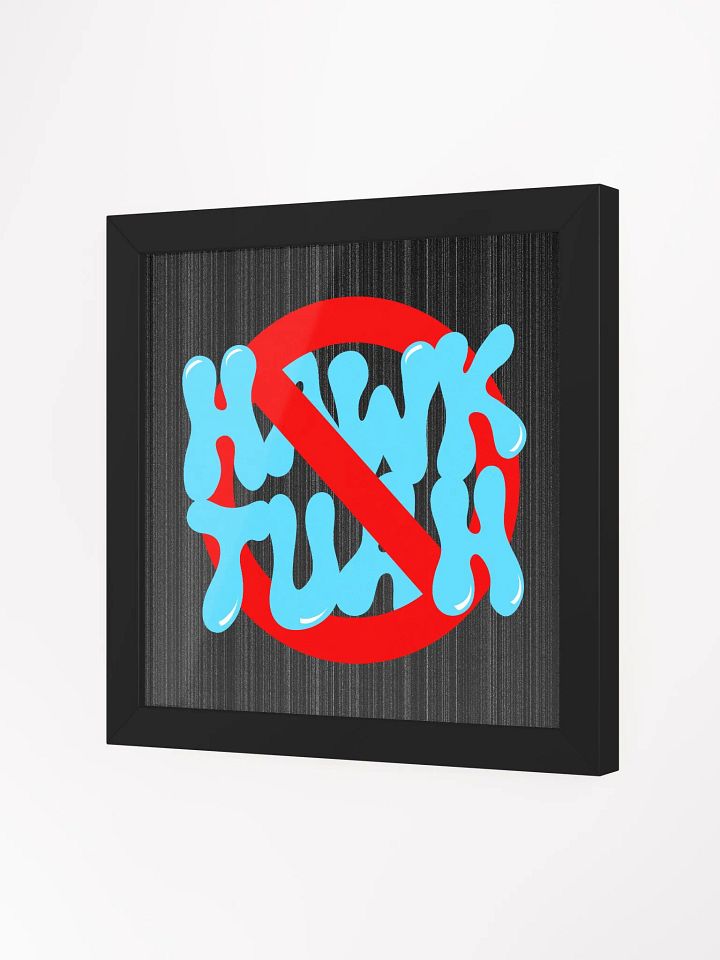 No Hawk Tuah Framed Matte Poster product image (17)