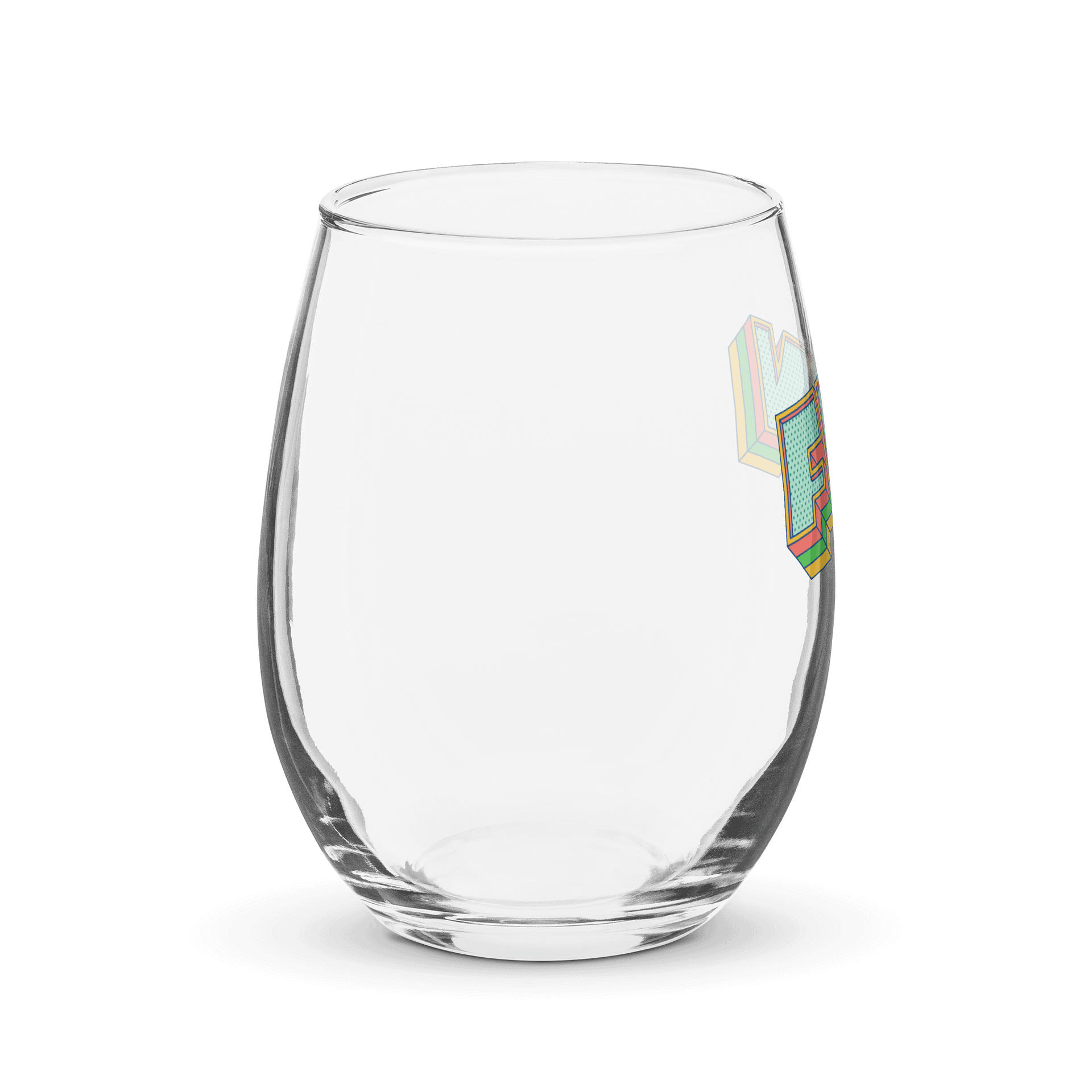 Fun 15 oz Glass Cup – Modern & Clean Look product image (4)