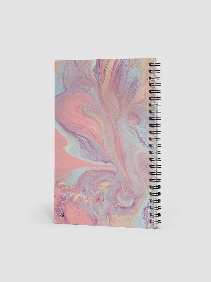 Pastel Swirls Spiral Notebook product image (2)