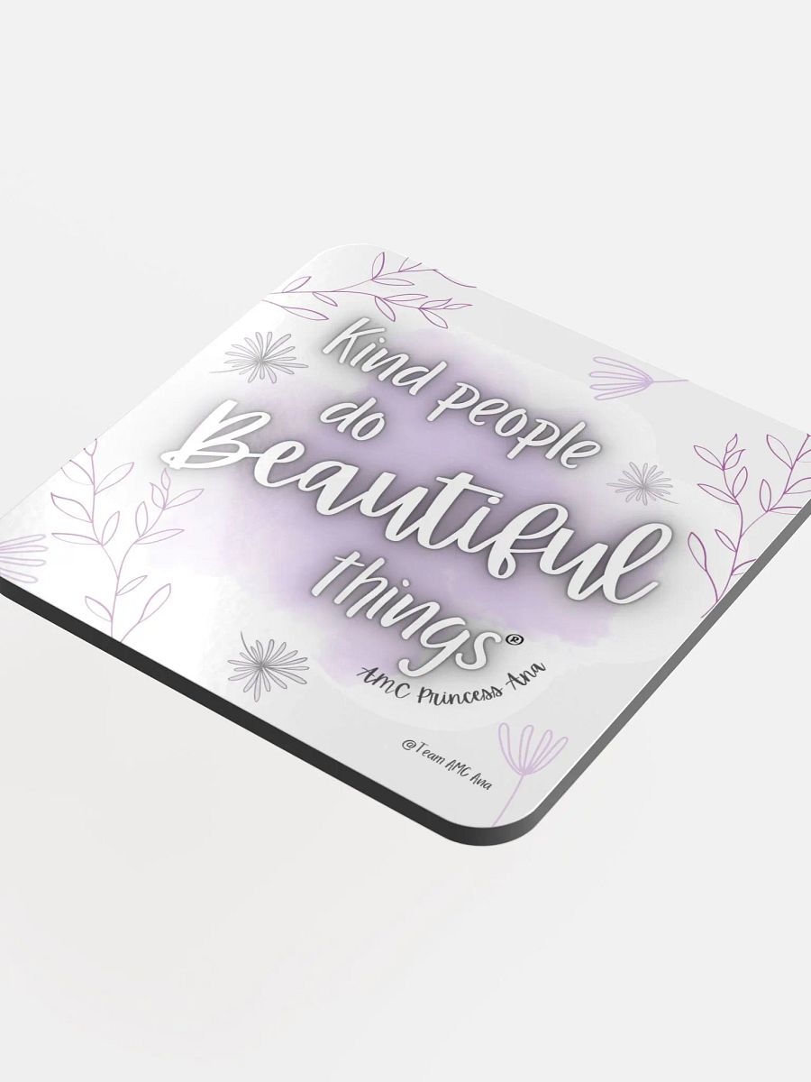 KPDBT - White/Lavender Coaster product image (4)