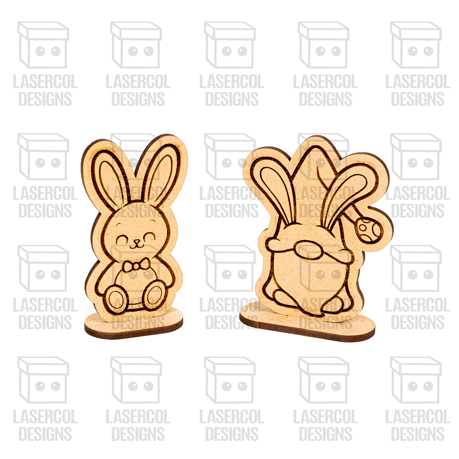 Easter Cutouts With Base Set 5 - Laser Cut Files product image (6)