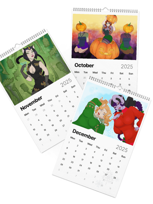 2025 Pinup-tober Calendar product image (29)