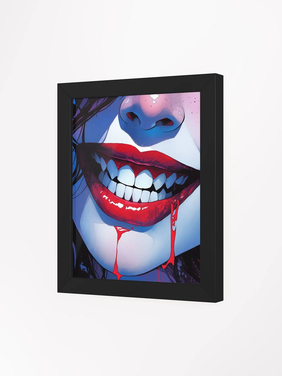 Framed Sanguine Smile Poster product image (33)