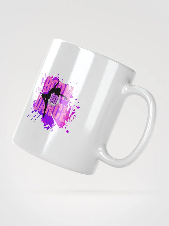 Born to Dance Her Silhouette + Rainbow Create Greatness Mug product image (4)