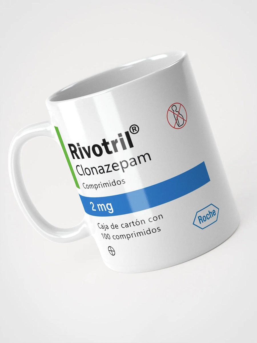 "Clonazepam-spanish" Ceramic mug product image (5)