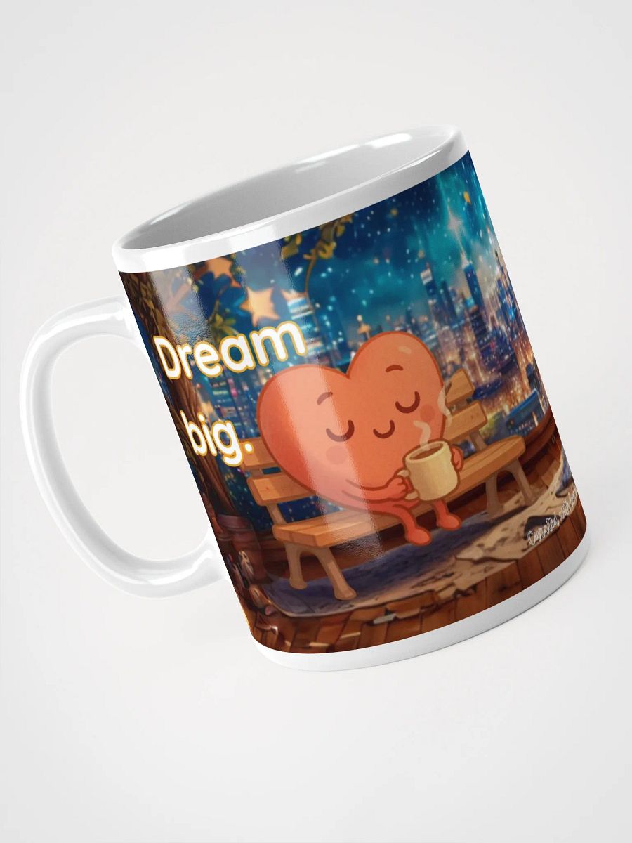Dream Big Then Make a List - Kawaii Motivational Coffee Mug product image (3)