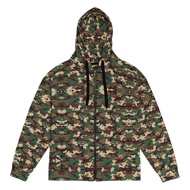 Urban Ambush Men’s Camo Zip Hoodie product image (1)