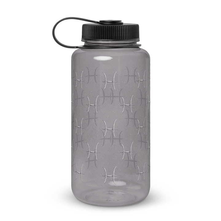 Pisces, Guided by the Stars Glyph Only, Water Bottle product image (1)