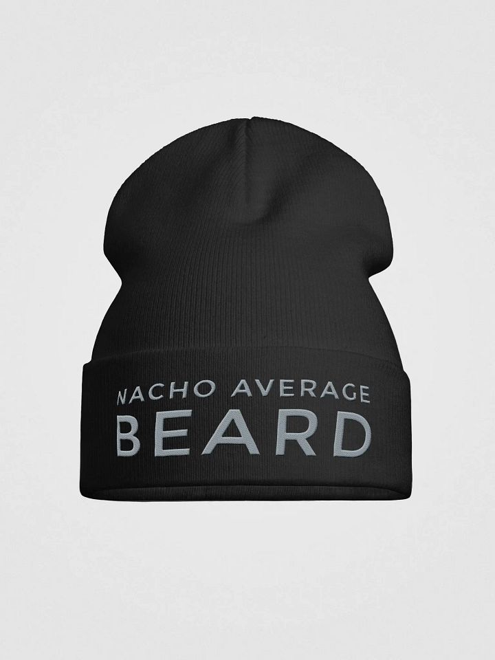 Nacho Average Beard Cotton Blend Beanie product image (1)
