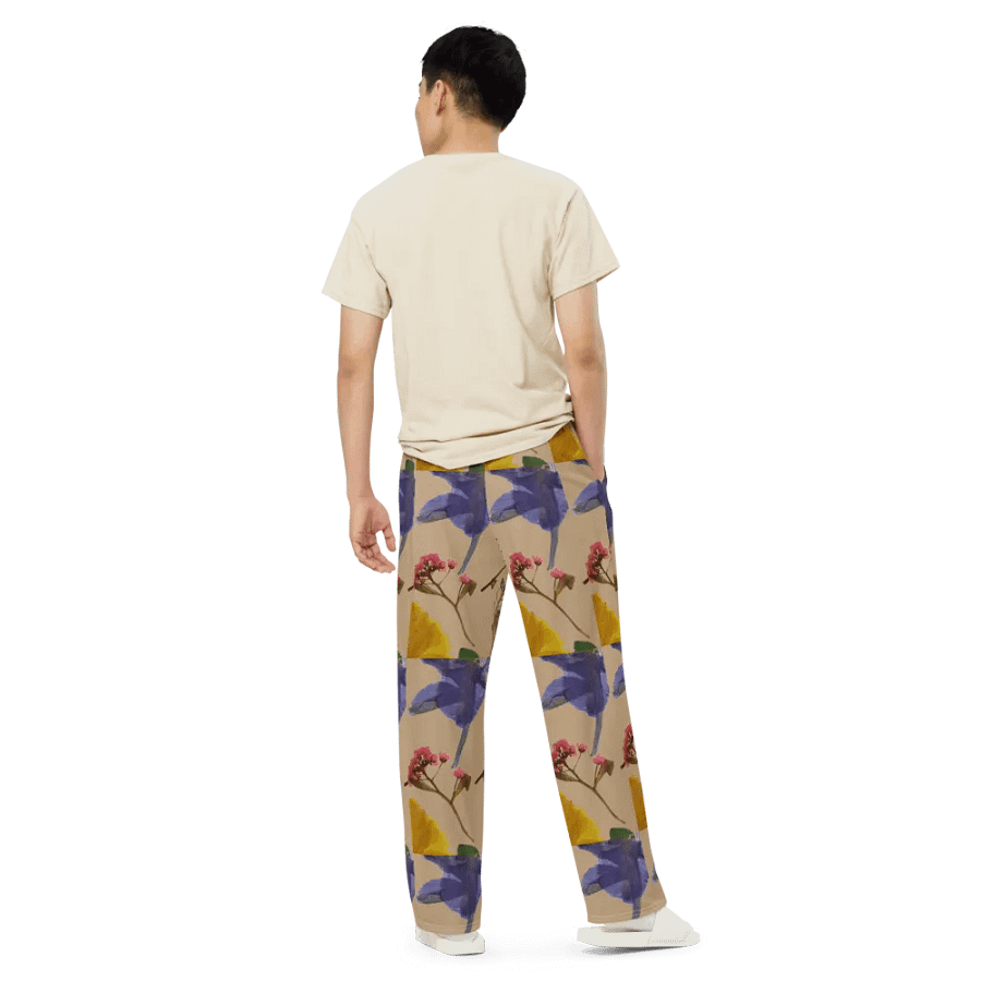 Uni-sex wide leg trendy pants product image (5)