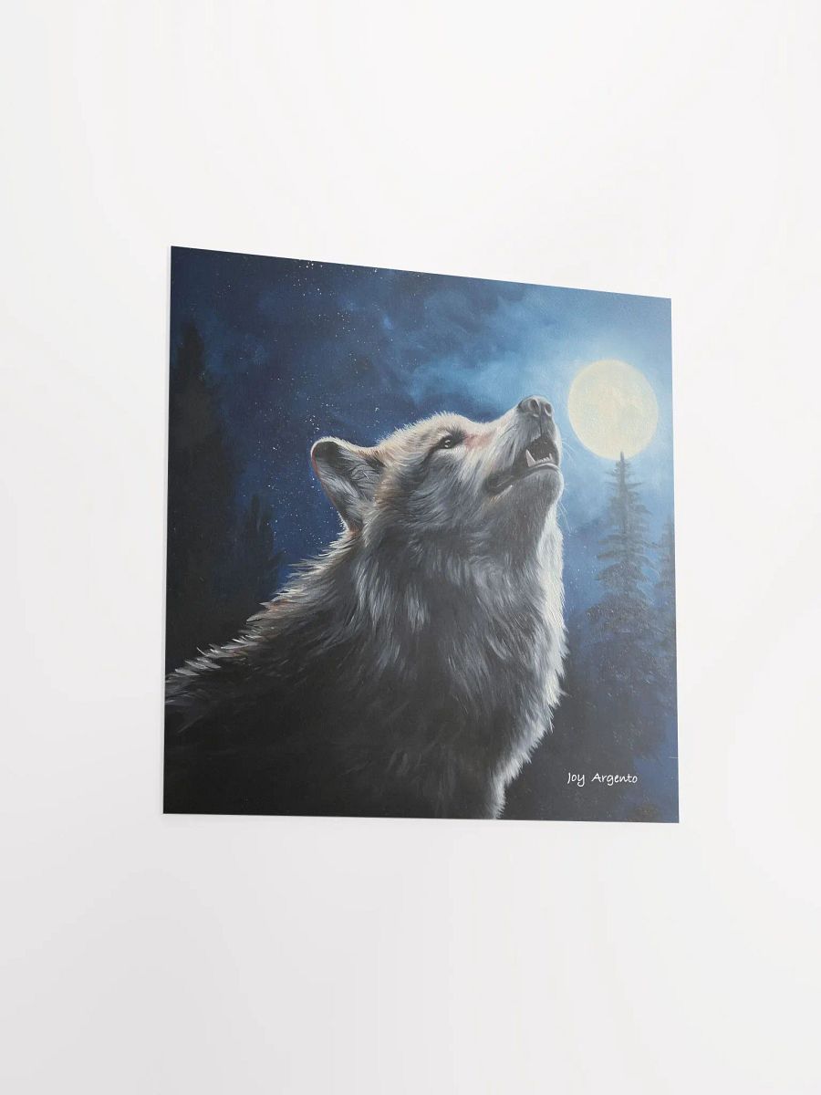 Wolf and the Moon Print product image (3)