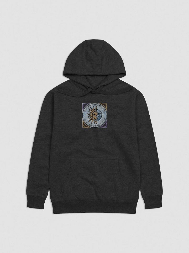 sun and moon embroidered hoodie product image (1)