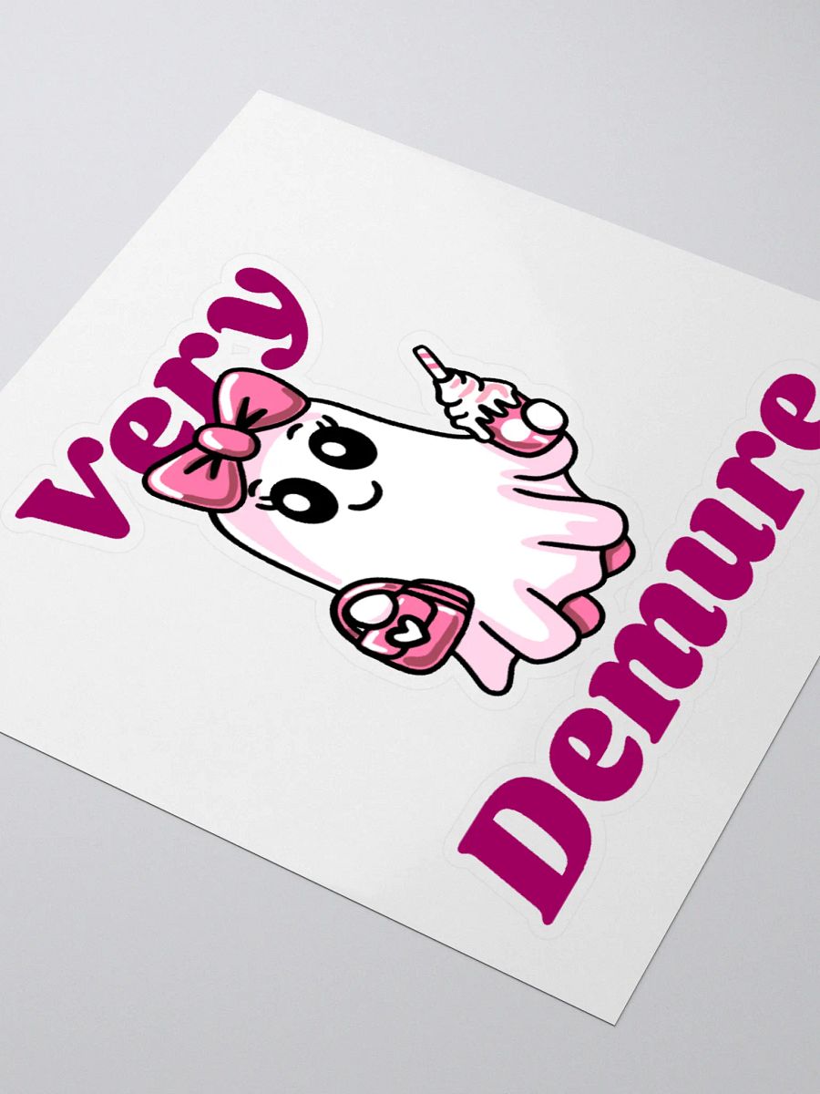Very Demure Cute Ghost Sticker product image (3)