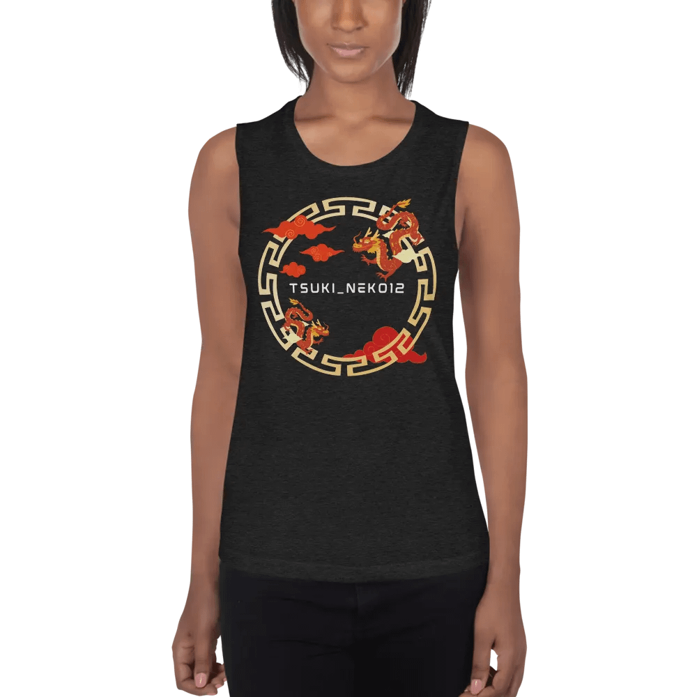 Tsuki Neko Year of the Dragon Women's Tank product image (1)