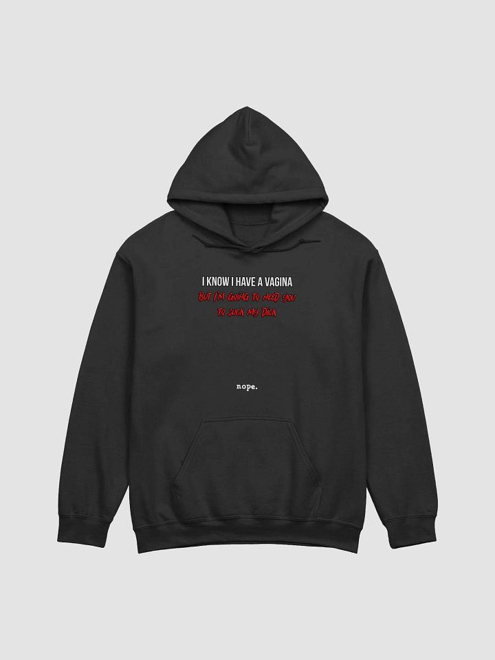 nope. resolute - suck hoodie product image (1)