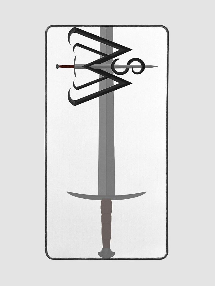Sword + Logo XXL Mousepad product image (2)
