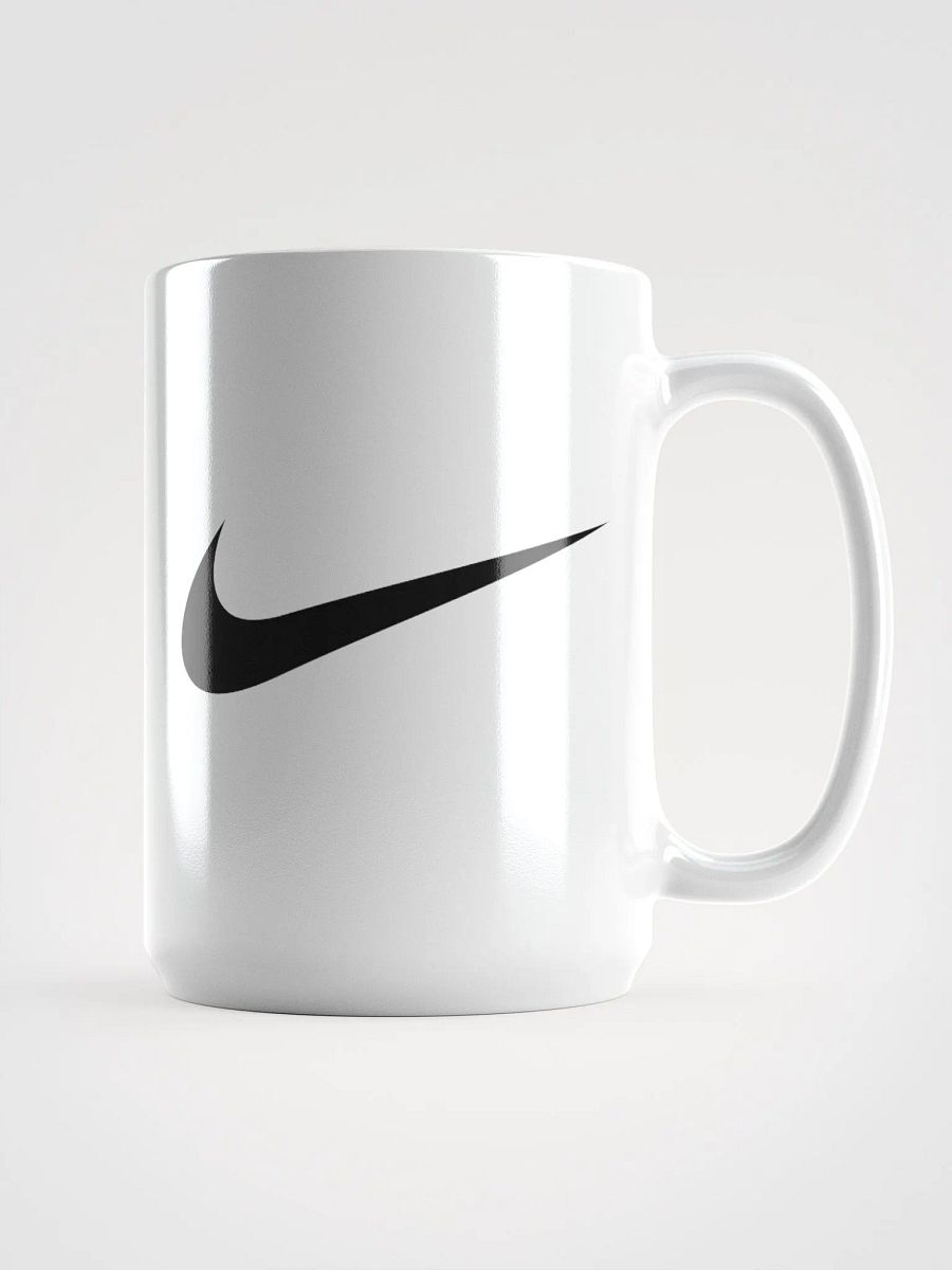 Swoosh Symbol White Glossy Mug product image (1)