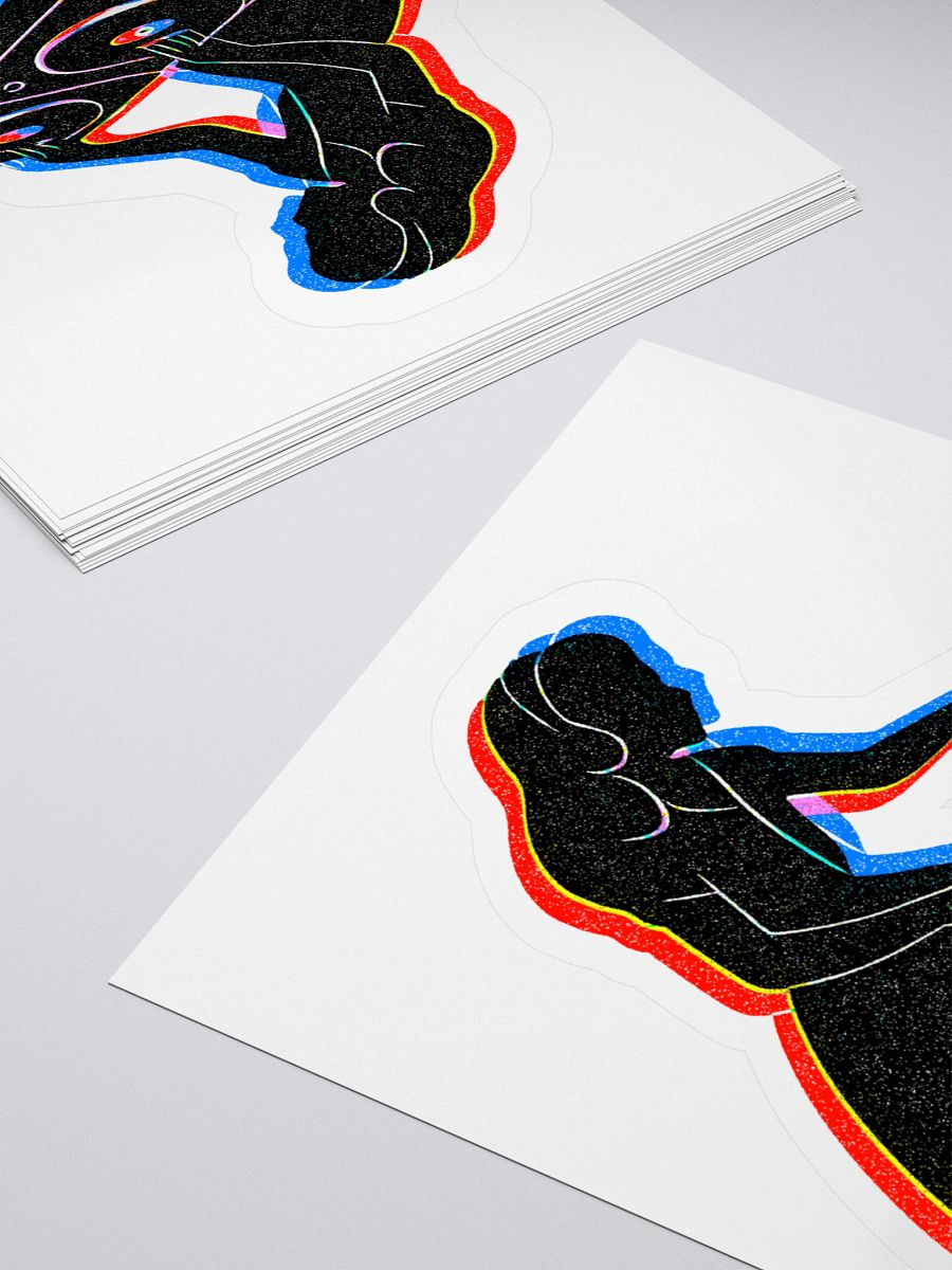 EDM In Wonderland Trucker Hat Kiss Cut Sticker product image (10)