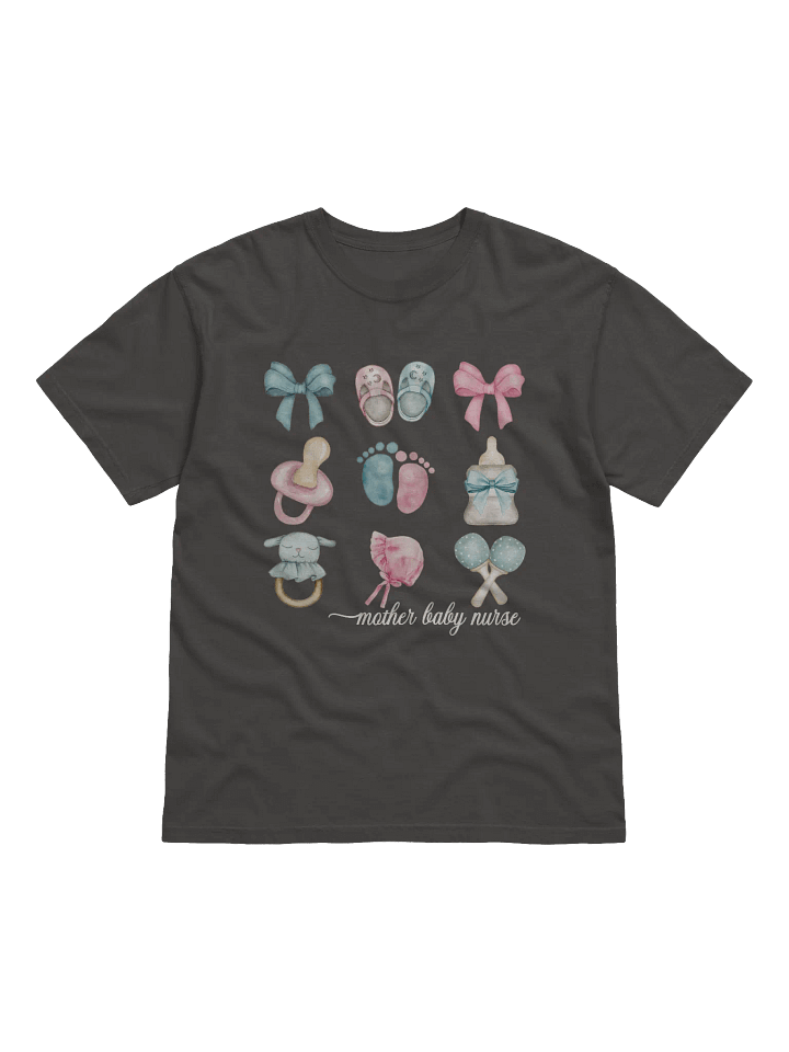 Personalized Coquette Style Nurse/Crew T-Shirt (Homemade) product image (1)
