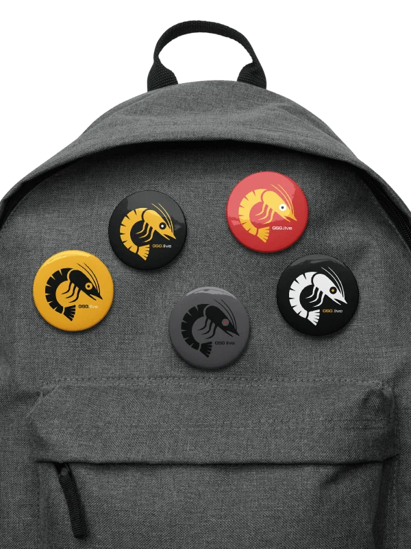 GSG Custom Button Set 5x product image (2)