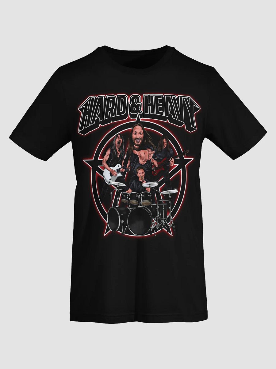 Hard & Heavy Illustration T-Shirt product image (7)