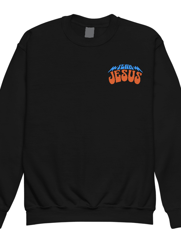 Embroidered Electric Faith Youth Sweatshirt product image (1)